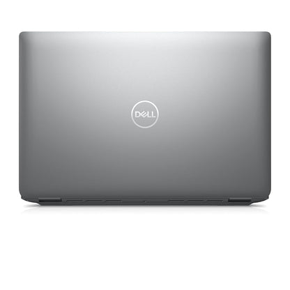 Silver Dell Latitude E5440 laptop closed, showing smooth top cover with centered Dell logo.